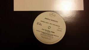 Front Cover Single Àngela Winbush - It's The Real Thing
