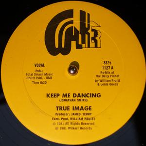 Front Cover Single True Image - Keep Me Dancing