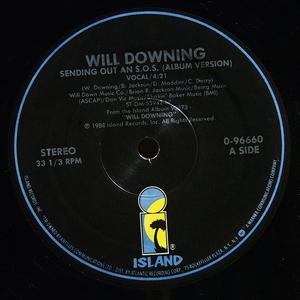 Front Cover Single Will Downing - Sending Out An S.O.S.