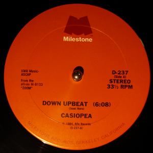 Front Cover Single Casiopea - Down Upbeat