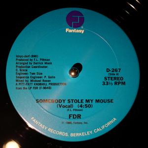 Front Cover Single Fdr - Somebody Stole My Mouse