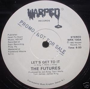Front Cover Single The Futures - Let's Get To It