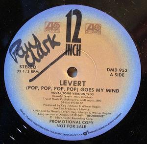 Front Cover Single Levert - (pop, Pop, Pop, Pop) Goes My Mind