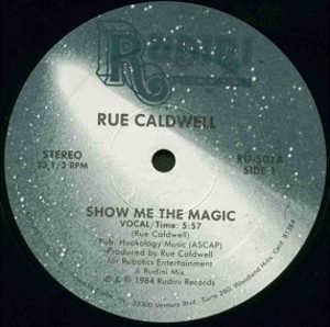 Front Cover Single Rue Caldwell - Show Me The Magic