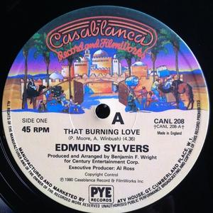 Front Cover Single Edmund Sylvers - That Burning Love