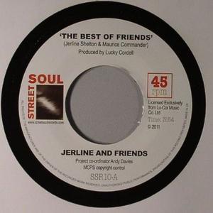 Front Cover Single Jerline And Friends - The Best Of Friends