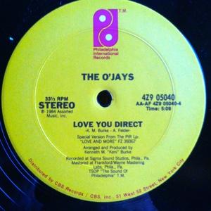 Front Cover Single The O'jays - Love You Direct