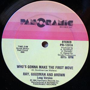 Front Cover Single Ray Goodman & Brown - Who's Gonna Make The First Move