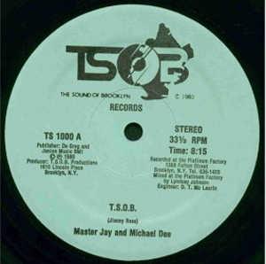 Front Cover Single Master Jay And Michael Dee - T.S.O.B.