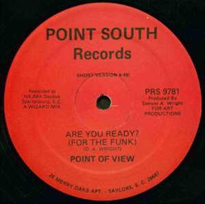 Front Cover Single Point Of View - Are You Ready? (For The Funk)