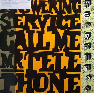 Front Cover Single Answering Service - Call Me Mr. Telephone