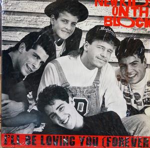 Front Cover Single New Kids On The Block - I'll Be Loving You (forever)