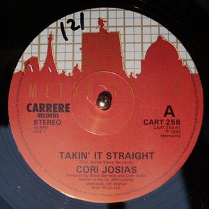 Front Cover Single Cori Josias - Taking It Straight