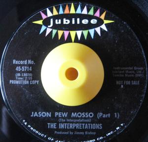 Front Cover Single The Interpretations - Jason Pew Mosso