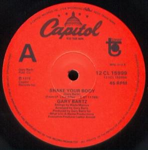 Front Cover Single Gary Bartz - Shake Your Body