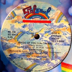 Front Cover Single Rafael Cameron - Magic Of You (Like The Way)