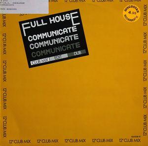 Front Cover Single Full House - Communicate