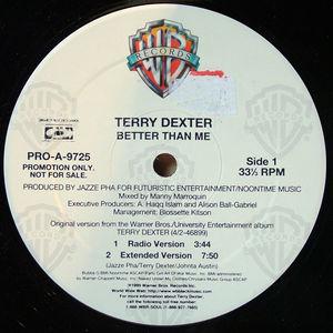 Front Cover Single Terry Dexter - Better Than Me
