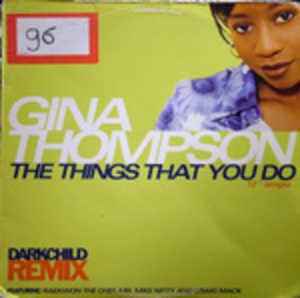 Front Cover Single Gina Thompson - The Things That You Do