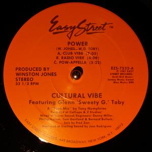 Front Cover Single Cultural Vibe - Power
