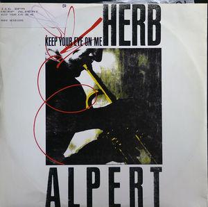 Front Cover Single Herb Alpert - Keep Your Eye On Me