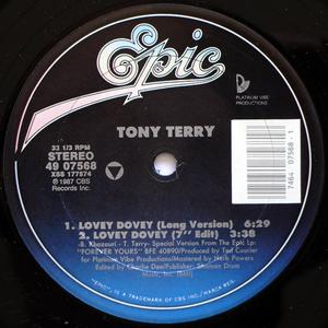 Front Cover Single Tony Terry - Lovey Dovey