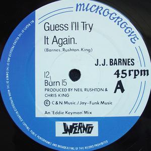Front Cover Single J.j. Barnes - Guess I'll Try It Again