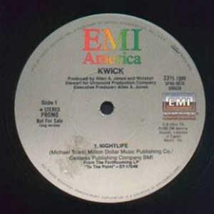 Front Cover Single Kwick - Night Life