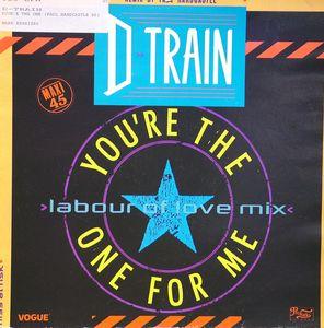 Front Cover Single D-train - Your'e The One (Paul Hardcastle Re)