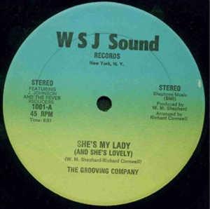 Front Cover Single The Grooving Company - She's My Lady (And She's Lovely)
