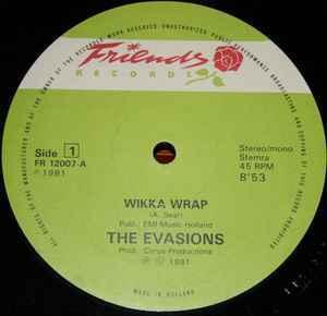 Front Cover Single Forsale - The Evasions – Wikka Wrap
