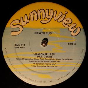 Front Cover Single Newcleus - Jam On It