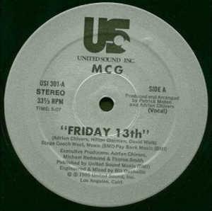 Front Cover Single Mcg - Friday 13th