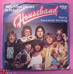 Front Cover Single Houseband - Hey, What Planet Is This?