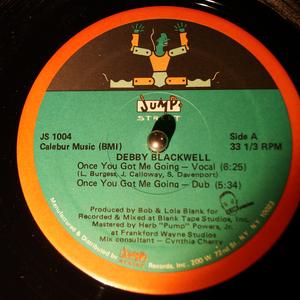 Front Cover Single Debby Blackwell - Once You Got Me Going