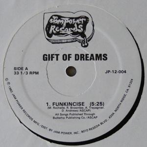 Front Cover Single Gift Of Dreams - Funkincise