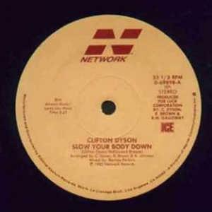 Front Cover Single Clifton Dyson - Slow Your Body Down