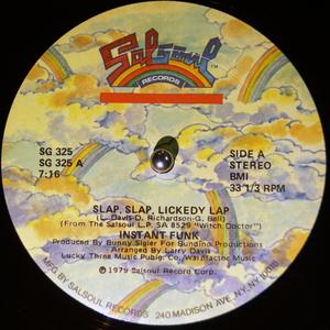 Front Cover Single Instant Funk - Slap, Slap, Lickedy Lap