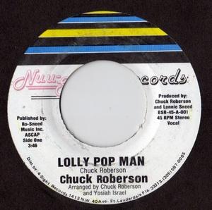 Front Cover Single Chuck Roberson - Lolly Pop Man