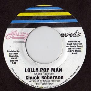 Front Cover Single Chuck Roberson - Lolly Pop Man
