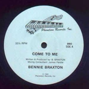 Front Cover Single Bennie Braxton - Come To Me