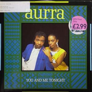 Front Cover Single Aurra - You And Me Tonight
