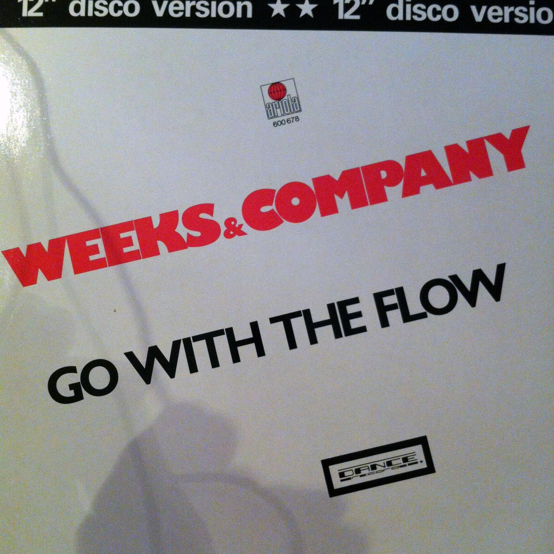 Front Cover Single Weeks & Company - Go With The Flow