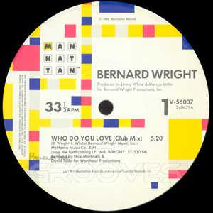 Front Cover Single Bernard Wright - Who Do You Love