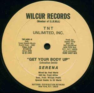 Front Cover Single Serena - Get Your Body Up