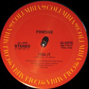 Front Cover Single Finesse - Feel It