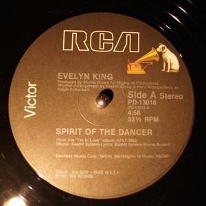 Front Cover Single Evelyn 'champagne' King - Spirit Of The Dancer