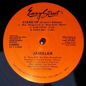 Front Cover Single Jamillah - Stand Up (In Love's Defense)