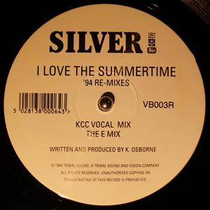Front Cover Single Silver - I Love The Summertime