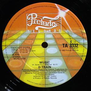 Front Cover Single D-train - Music